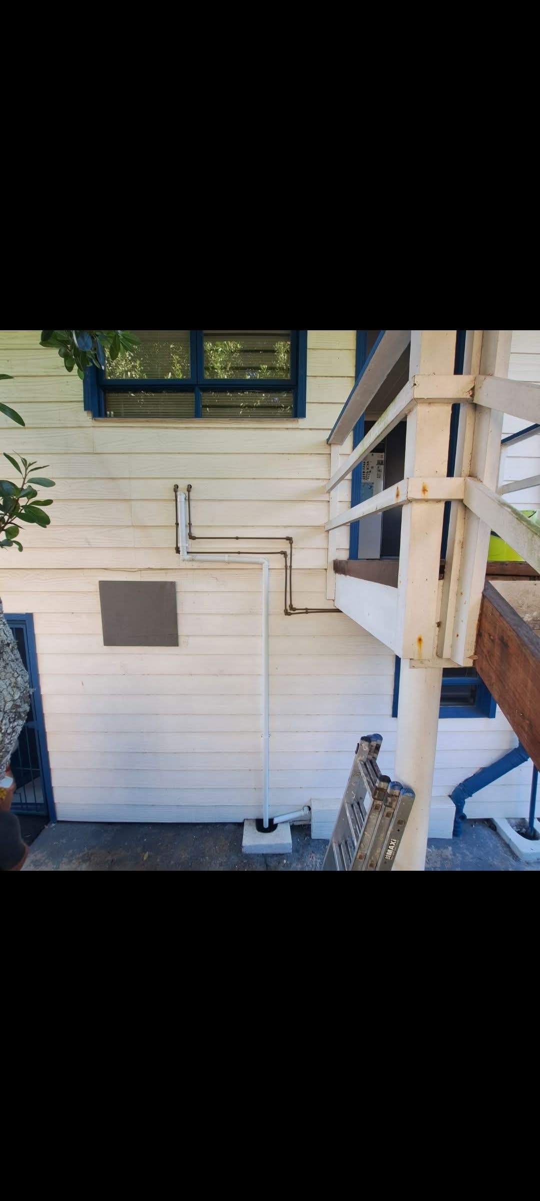 Exterior Gas Line